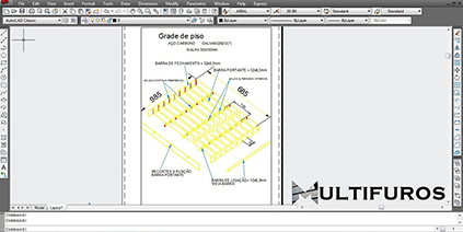 Grade - Malha Ret. 100mm - Lig. Chata