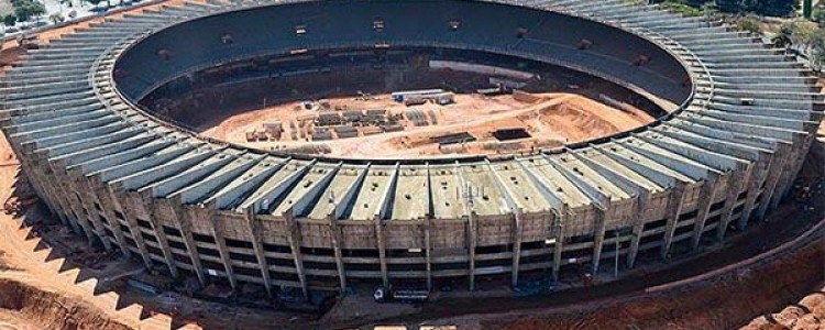 Grades de Pisos e Degraus, Grades de Pisos para o Mineirão